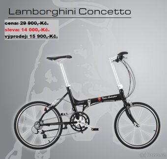 Skládací kolo LAMBORGHINI - jako nové - 4