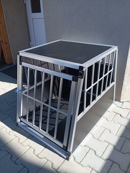 Přepravka pro psa L - 90x66x72 cm - 4