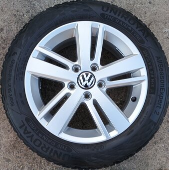 Originál sada disků VW Golf V, VI, Touran, Caddy 5x112 R16 - 4