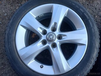 Prodám sadu Orig ALU kol Opel 195/55R16 zimní - 4