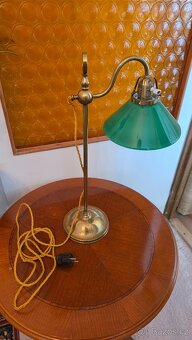 Lampa bankéřka, starožitná lampa - 4