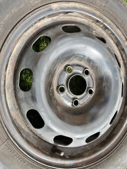 Plechová kola na Škoda Octavia 1 včetně pneu 4ks - 4