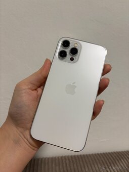 iPhone 12 pro max 256 GB - stříbrná barva - 4