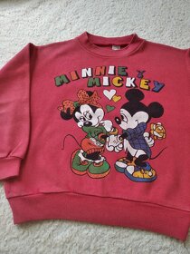 mikina, Minnie-Mickey, kůň; Tričko s flitry měnící obrázek - 4