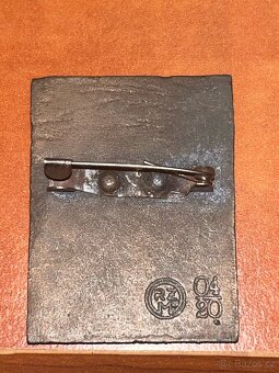 Originální N.S.K.K odznak motoristického srazu v roce 1933 - 4