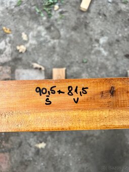 Zánovní dřevěná okna a francouzské dveře/okno - 4