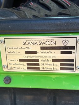 Prodám lesovůz scania 6x6 - 4