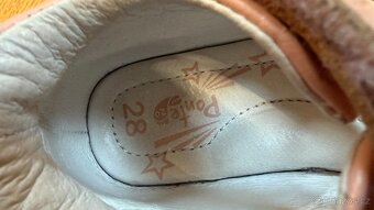 Dívčí dětské boty, sandály, bačkůrky Ponte vel 28 - 4