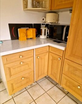 Kuchyně javor masiv se spotřebiči,5714 - 4