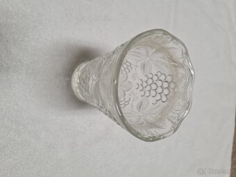 Skleněná váza stará - 4