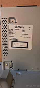 Originální autorádio VW Golf 7 - 4