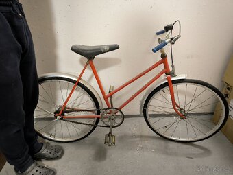 Dětské retro kolo Pionýr s kolem navíc - 4