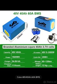 Baterie Li-on 48V 40AH - 4