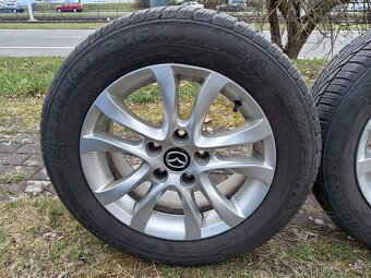 Originál ALU kola Mazda R16 + pneu - 4