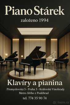 Pianino PETROF k zapůjčení. - 4