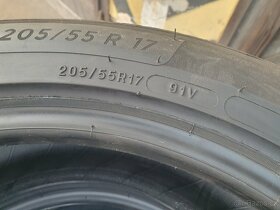 205/50 17 2ks-Leni pneu Michelin zanovni dot 22 - 4