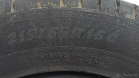 letní pneumatiky Michelin Agilis 215 65 16c cena za 4Ks - 4