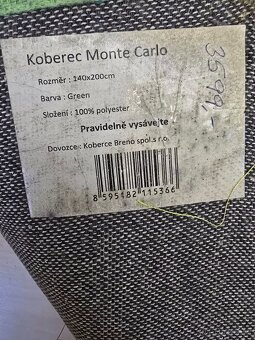 Krásný zelený koberec Monte Carlo 140x200 - 4