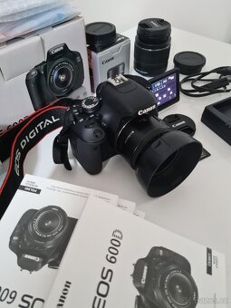 Canon EOS 600D + 2 objektivy + brašna + 32 GB SD karta - 4