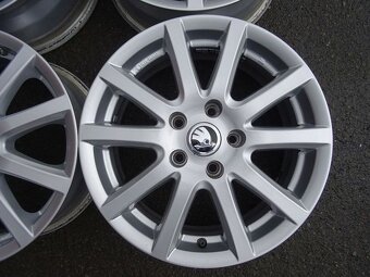 Alu disky na Škoda, 16", rozteč 5x112, ET 41 ,šíře 6,5J - 4