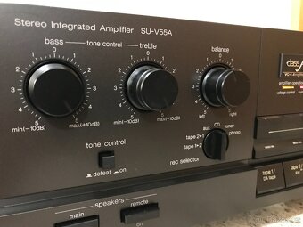 Technics SU-V55A Mimořádně zachovalý zesilovač. - 4