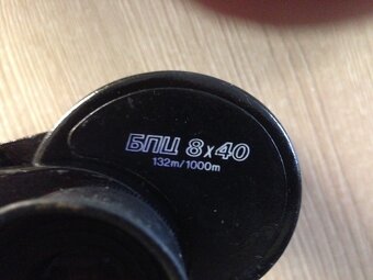 Dalekohled.....Ruský БПЦ 8x40 SOTEM USSR - 4