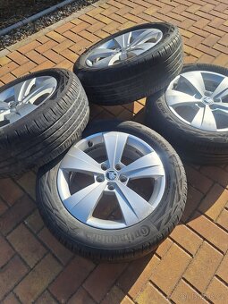 Alu kola Škoda Superb 3 r17 - 4