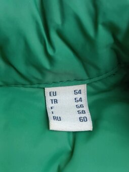 Zelená prošívaná bunda Tchibo, vel. 7XL - Nová - 4