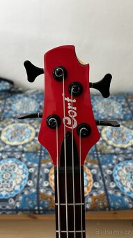 Baskytara - Cort C4 Deluxe CRD - 4