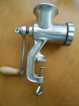 Kuchyňský mlýnek PORKERT 5 Made in Czechoslovakia -zachovalý - 4