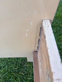 Stará dřevěná postel - 4