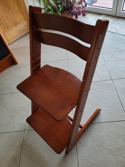 Rostoucí židle z masivu - 2 ks - 4