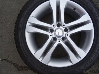 Alu disky origo Mercedes GLA, 18", 5x112,ET 46, zimní sada - 4