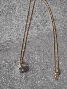 Dámský náhrdelník zlatý 375 9k - 4