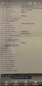 Land Rover serie lll stk do 4.2029 - 4