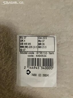 Dívčí tretry KIPRUN velikost 37. - 4