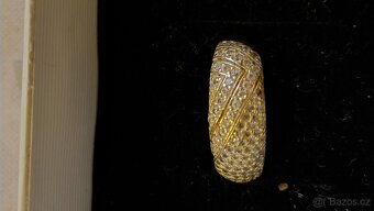 Zlatý masivní prsten - 4