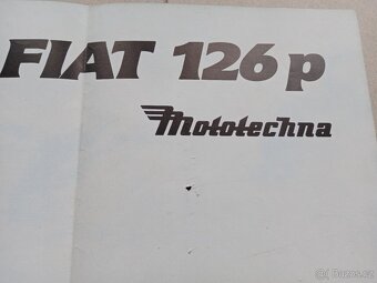 Polski Fiat 126p Maluch - prospekt, plakát, Mototechna - 4