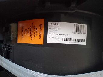 Vajíčko (autosedačka) cybex Aton M- Grey - 4