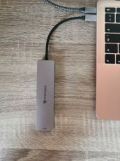 USB-C hub / rozbočovač / replikátor 6v1 - 70% sleva - 4