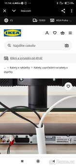 Interiérová chránička na kabely ikea - 4