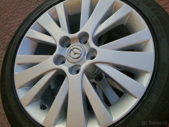 Letní sada alu disky originál Mazda 5x114,3 7Jx17 ET60 - 4