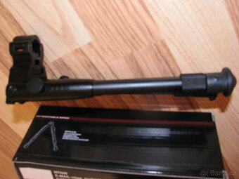 Bipod Dvojnožka na HLAVEŇ max.20mm výška 22 - 26cm Telescop - 4