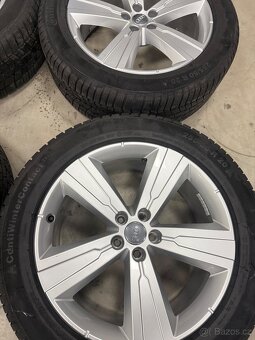 Alu kola Audi q7 5x112 r20 8jX18 et28 zimní pneu - 4