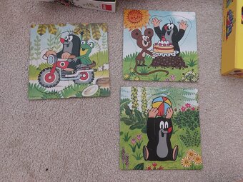 Puzzle Krtek, puzzle Djeco, Houpací klaun - 4