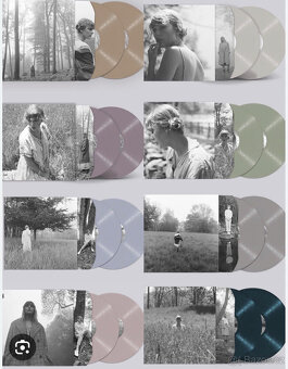 Kompletní sada Taylor Swift - Folklore Vinyl X 8. Vzácné. Za - 4