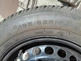 Zimní sada kol 195/65/15 Dunlop na Octavii 2 - 4