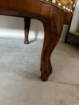 Stylové historické sofa - neorokoko/Ludvík Filip 19.st - 4