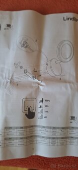 Led osvětlení dřevo 2 ks nové - 4