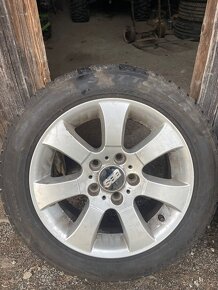 alu BMW + 205/55/16 zimni - 4